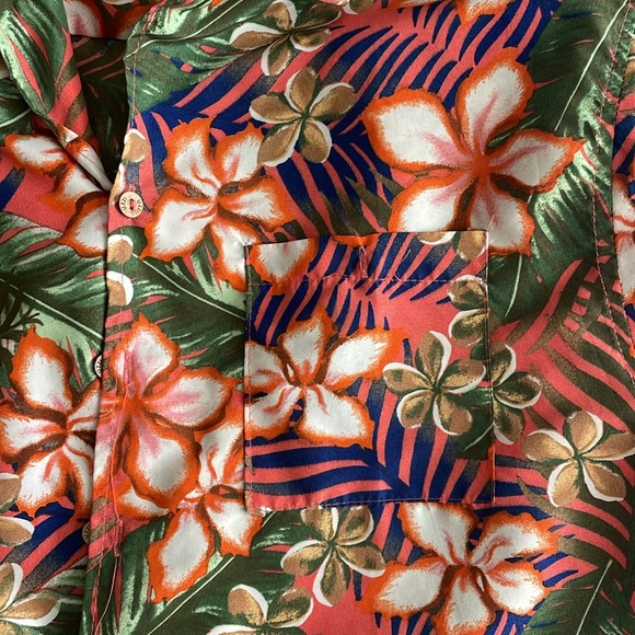 Hawaiian Shirt Button Down Uzzi - Picture 4 of 4